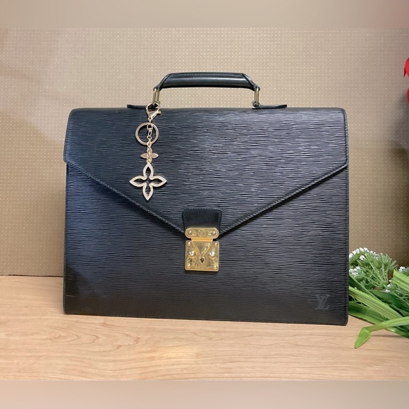 ✅ AUTHENTIC LAPTOP BAG BRIEFCASE LOUIS VUITTON - Picture 1 of 12